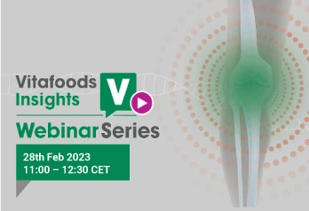 Future Market Insights speaking at Vitafoods Insights webinar on Bone and joint health